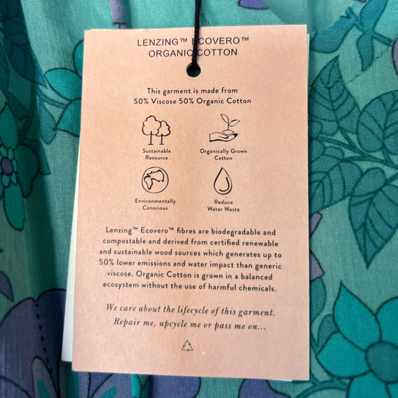 Spell and the Gypsey Buttercup Mini Dress in Ocean Size Small - Picture 4 of 9